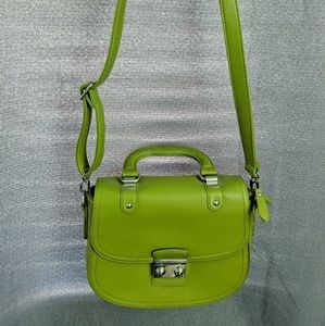 Lime green purse